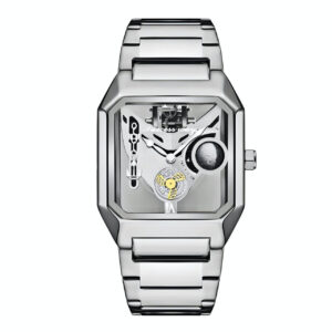 ساعت مچی عقربه‌ای کوارتز مردانه مدل پشت شیشه ای موتور پیدا کد n2